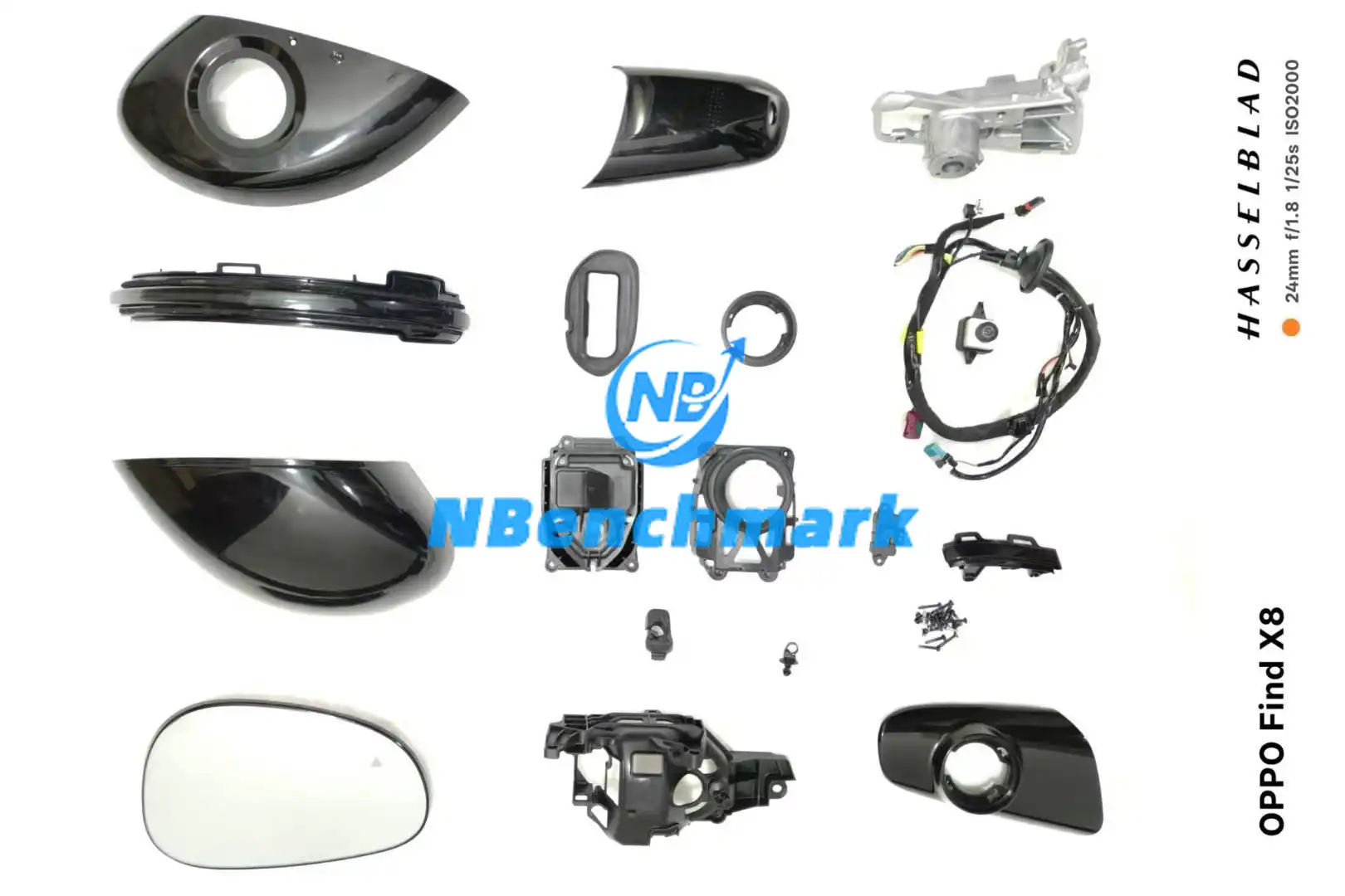 Xiaomi YU7 rearview mirror assembly