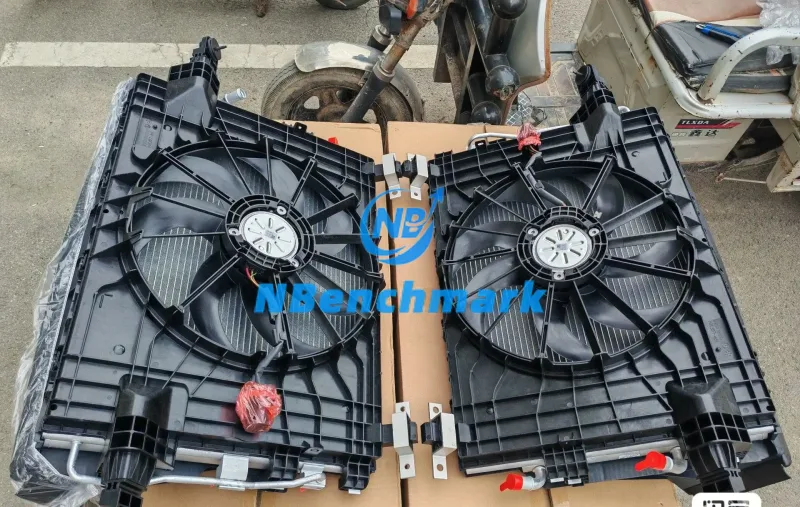 Xiaomi YU7 water tank assembly, condenser assembly, electronic fan, water tank cover