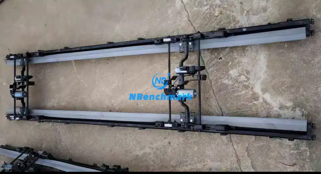 Zeekr MIX Seat Rail Assembly: Front and Rear Two-Row Integrated Seat Rails