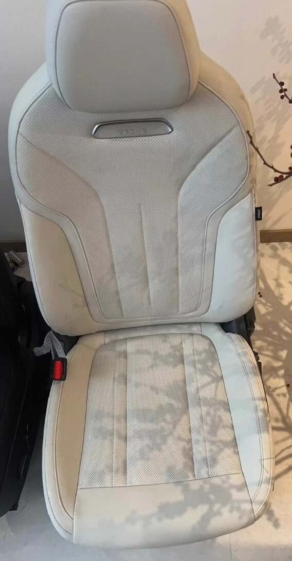 Geely Star Wish OEM Seat, Driver & Passenger All Included, m White Leather Surface, with Power Adjustment