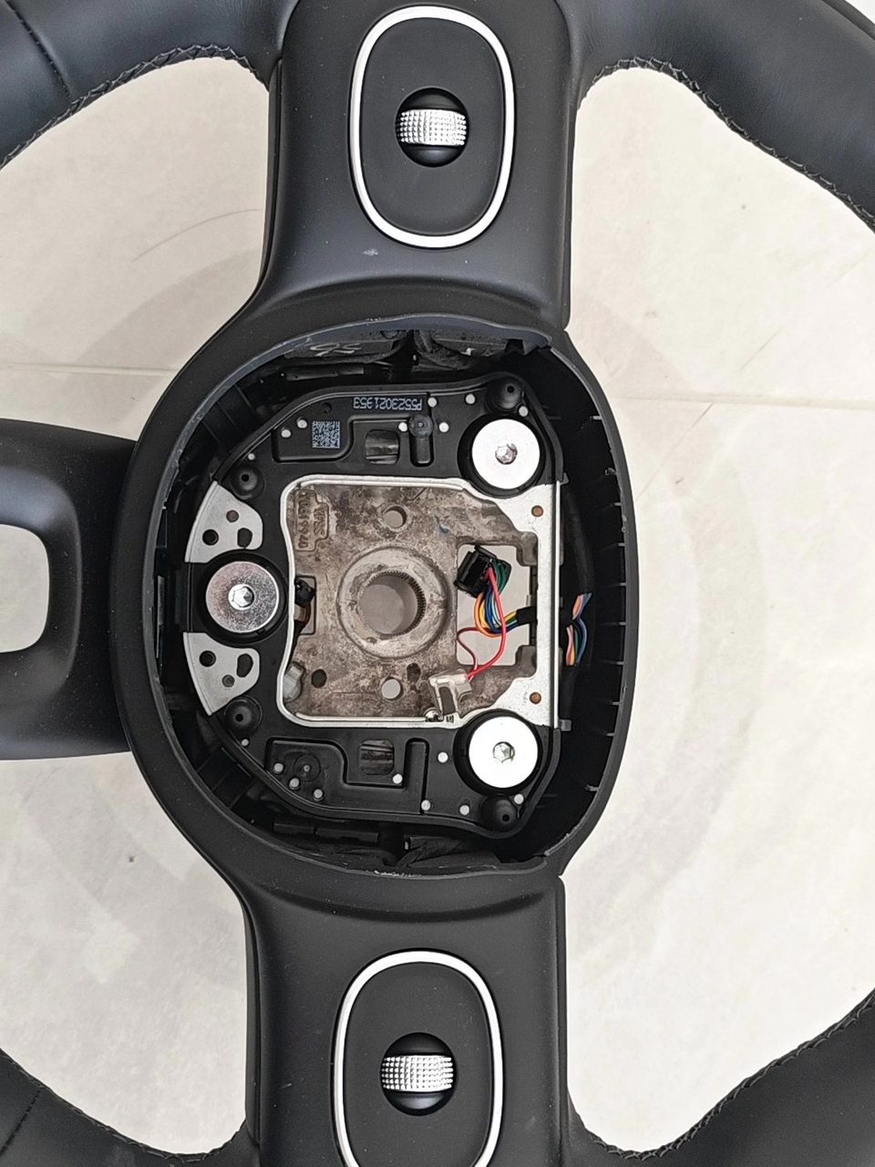 IM Motors LS6OEM Steering Wheel, Leather, with Multi-Function Button