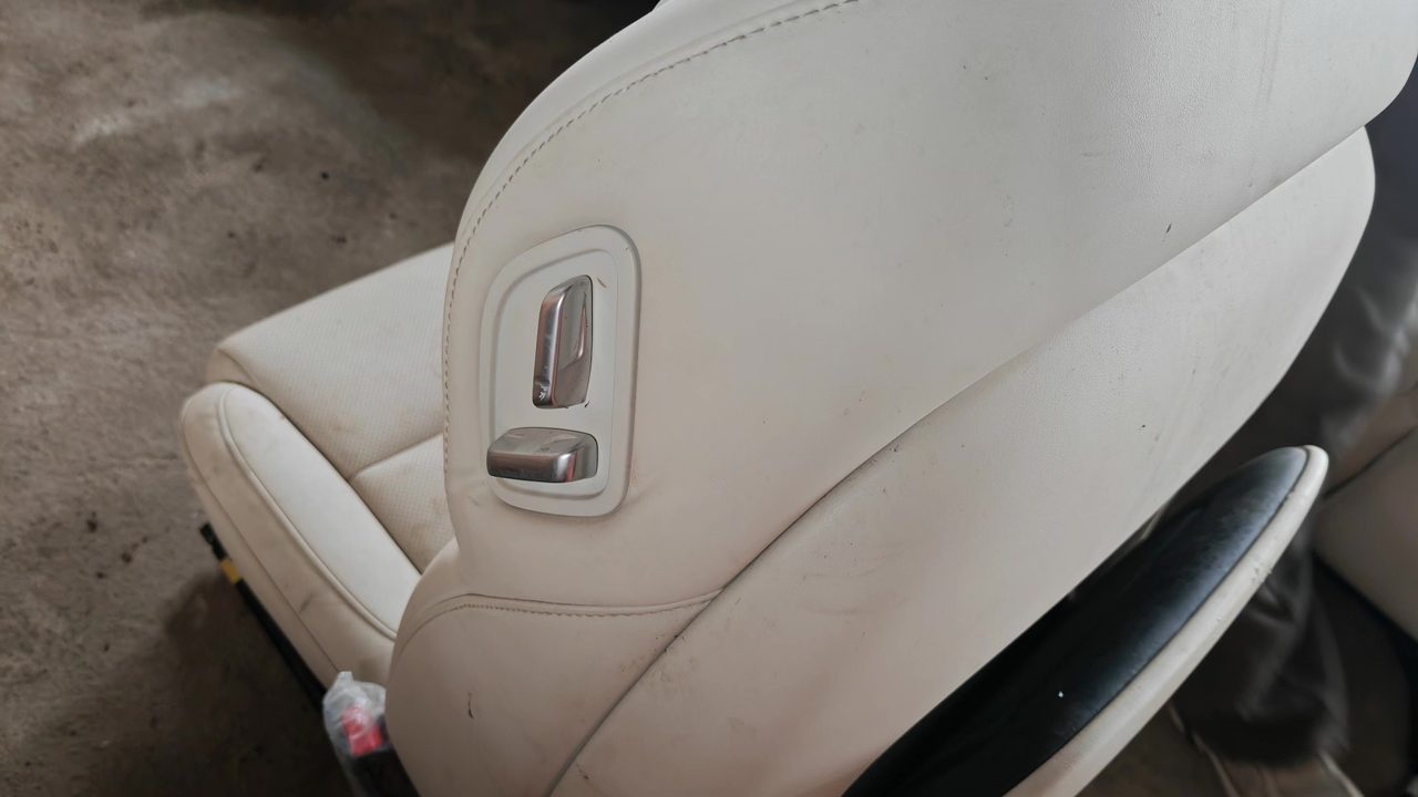 Ideal L7 OEM main driver's seat, beige leather, with electric adjustment and heating