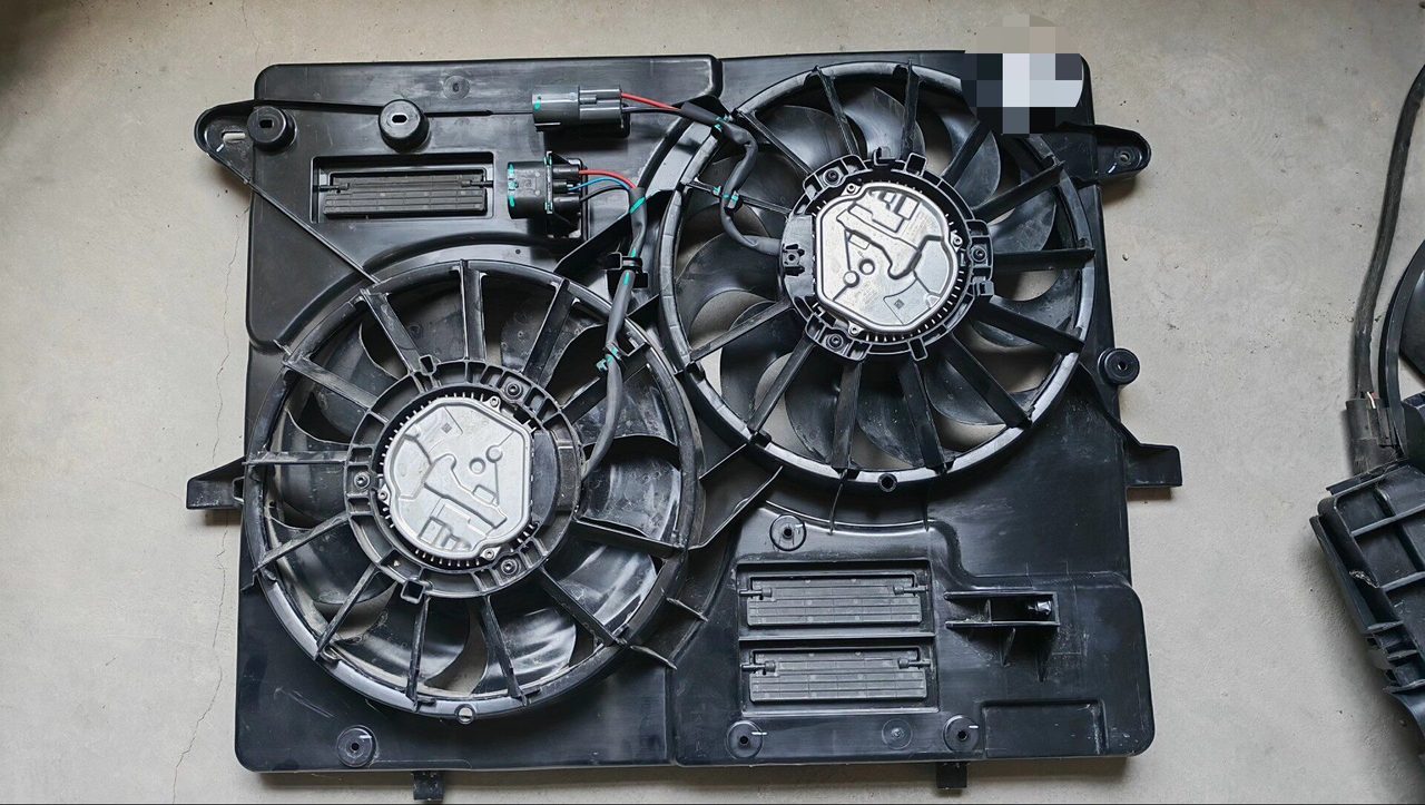 Li Auto L9OEM Cooling Fan Assembly, Dual Cooling Fan Design, with Control Module