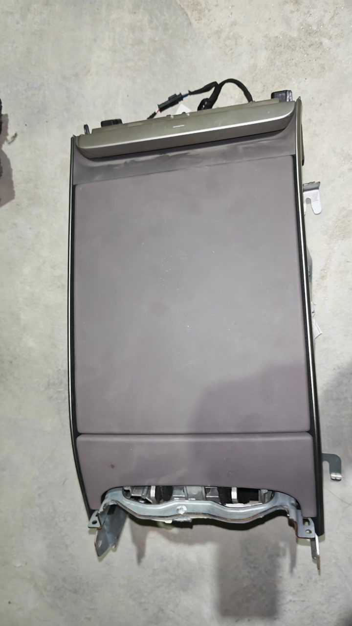 NIO ET9 Rear Row Storage Box Assembly, OEM, with Door Handle, Leather Surface Complete