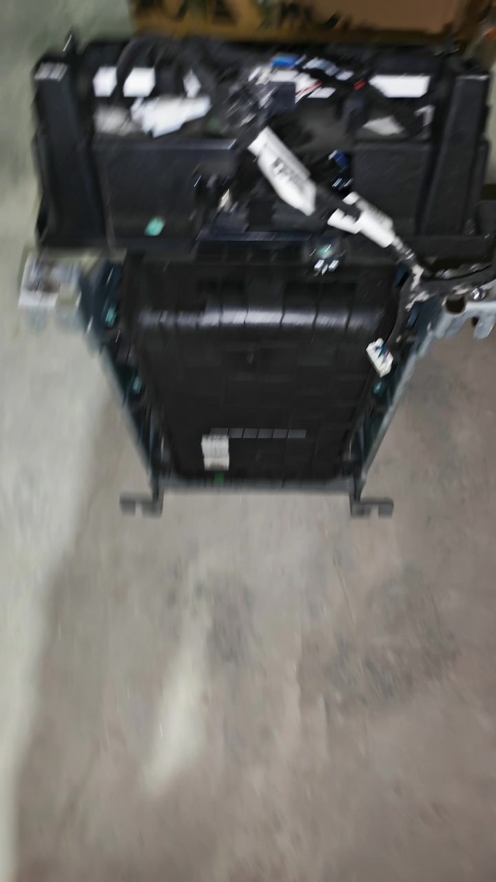 NIO ET9 Rear Row Storage Box Assembly, OEM, with Door Handle, Leather Surface Complete