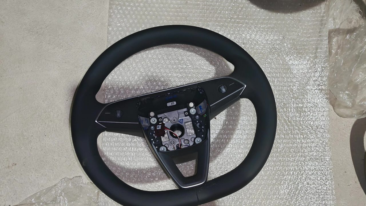 Tesla Model, 3/Y Refreshed Edition Steering Wheel, OEM, Leather