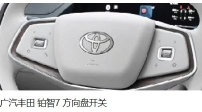 Toyota Platinum 7 steering wheel switch