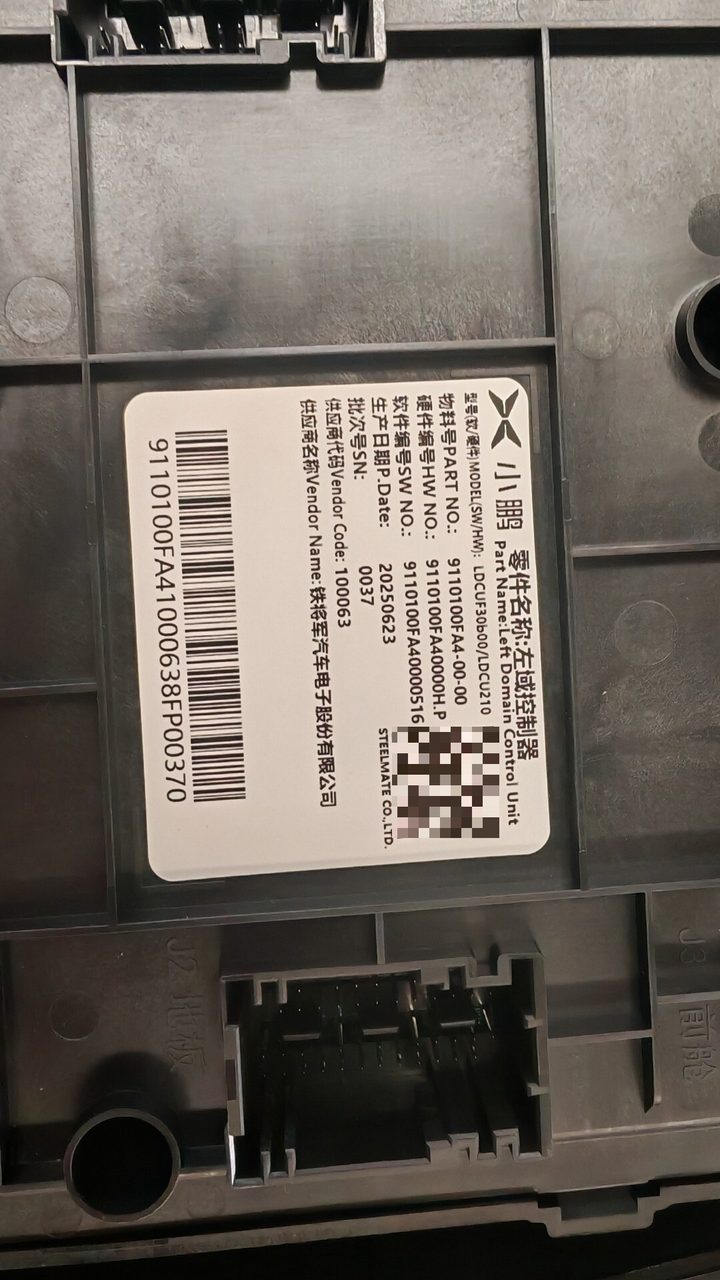 Xpeng X9 Left and Right Domain Controller, OEM