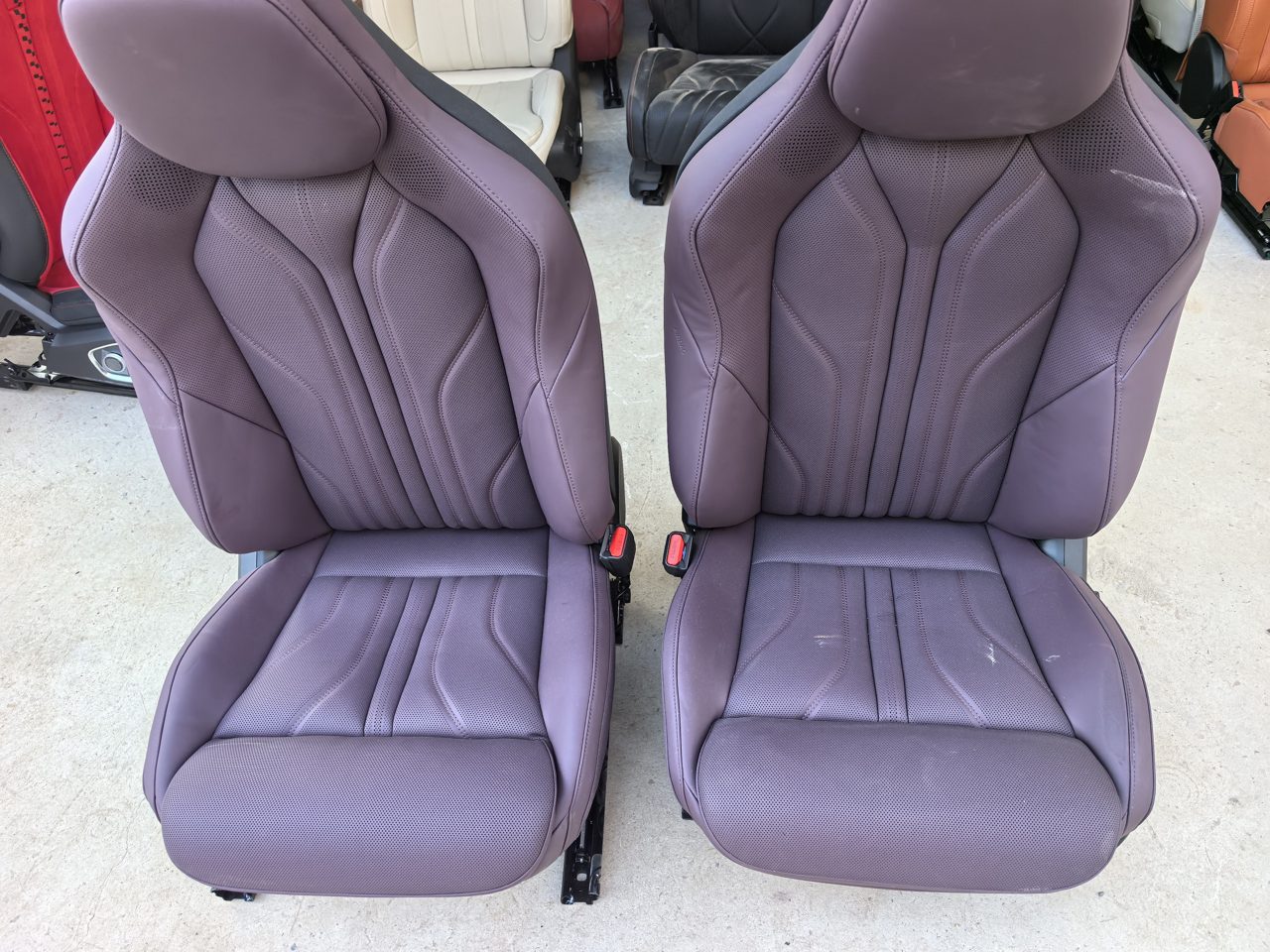 ZEEKR 001 Front Seat, OEM Dismantled, Leather, Fully Functional