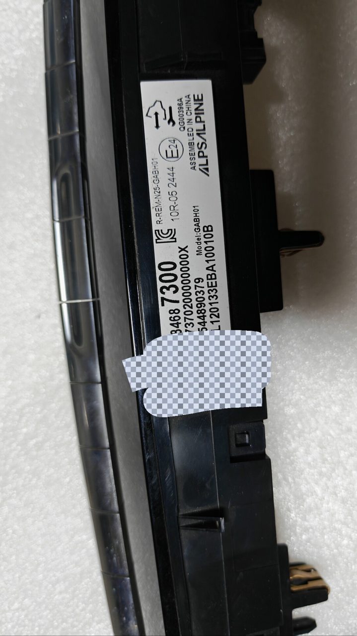 Cadillac Lyriq Air Conditioning Control Panel, Genuine OEM Used Part, Fully Functional
