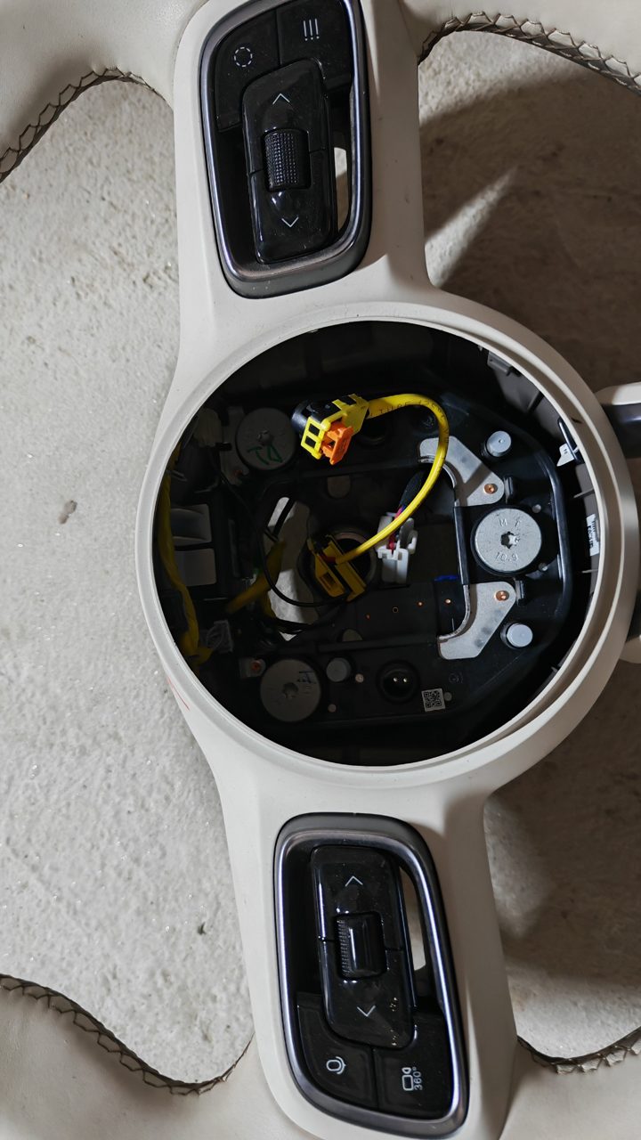 ZEEKR 001 OEM Steering Wheel, Leather, with Multi-Function Button, Genuine OEM Used Part