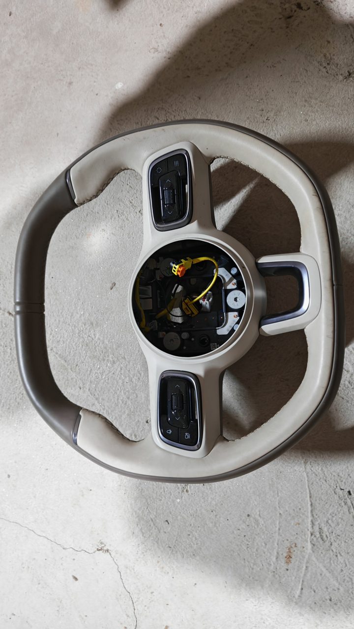 ZEEKR 001 OEM Steering Wheel, Leather, with Multi-Function Button, Genuine OEM Used Part