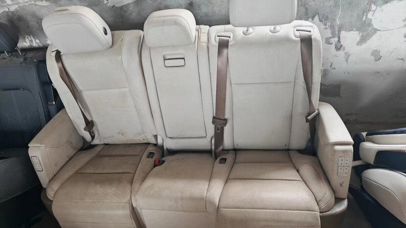 Li Auto L6 Li Auto MEGA Rear Seat, Genuine OEM Used Part, Beige, with Seat Belt