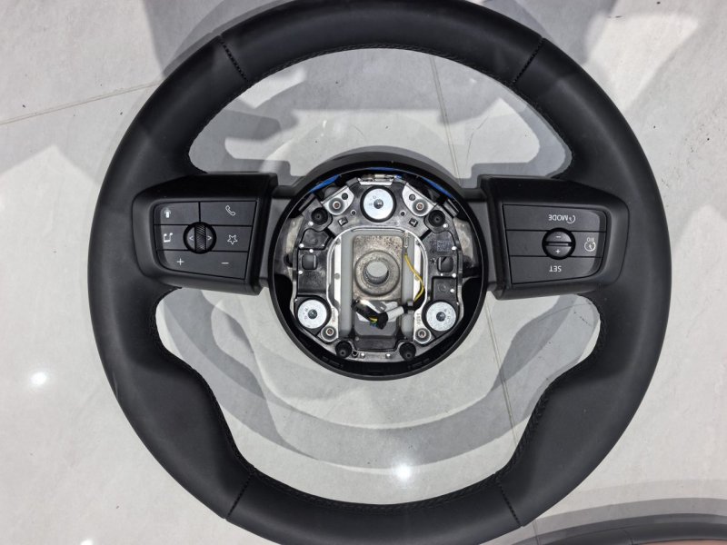 BMW MINI Light Beam Version Steering Wheel, Genuine OEM Used Part, Leather Material, with Multi-Function Button