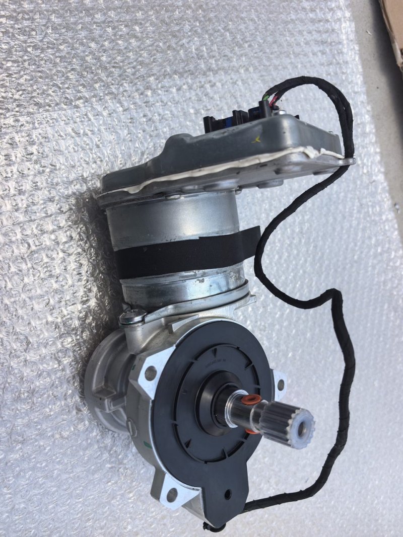 IM Motors S31L OEM Dismantled Steer-by-Wire Column Motor, Electronic Power Assist, with Control Box