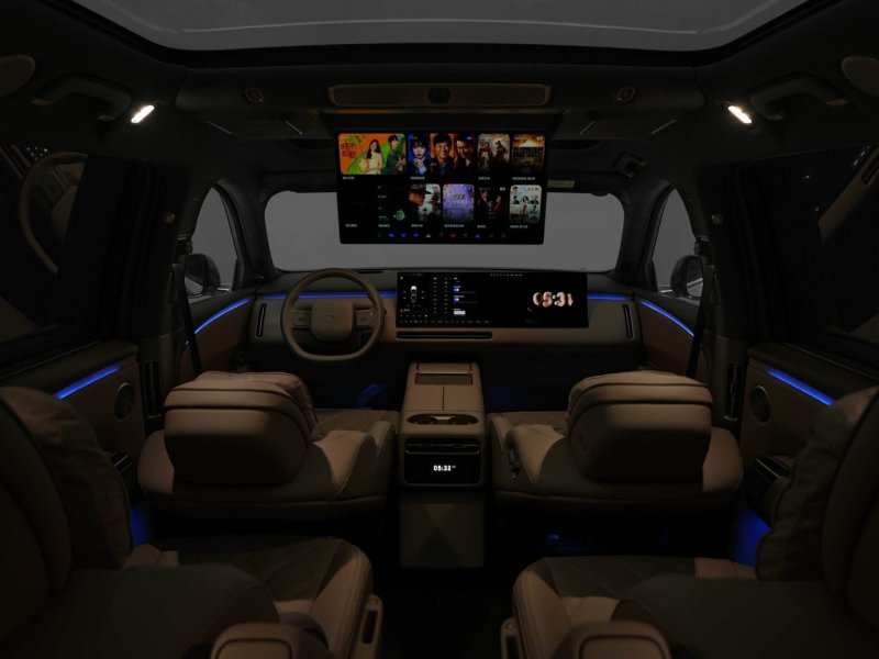 Li Auto L9livis Center Display Overhead Display