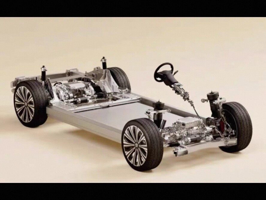 NIO ET9 By-Wire Steering Column NIO ET9 Steering Gear NIO ET9 Active Suspension