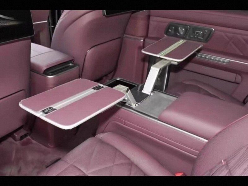 NIO ES9 Middle Row Armrest Folding Table Assembly
