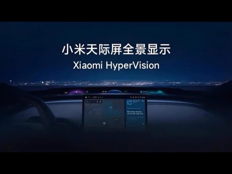 Xiaomi YU7 Sky Screen Xiaomi YU7HyperVision Sky Screen