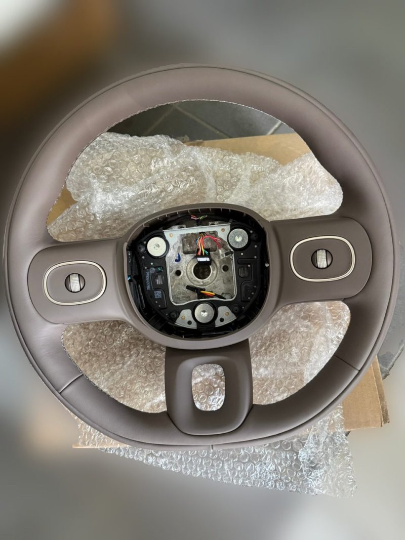 Brand New IM Motors LS9 OEM Steering Wheel, Leather, with Multi-Function Button, Fits LS9