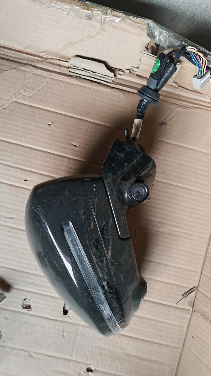 Polar Krypton 001 Rearview Mirror Assembly, OEM, with turn signal
